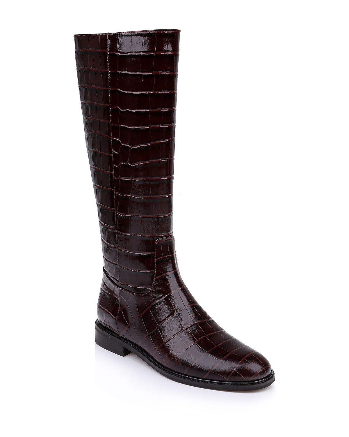 L'Agence Women's Cortland Patent Leather Boots