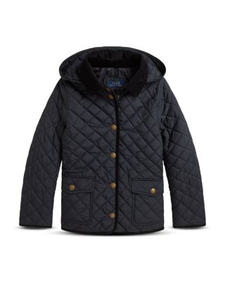 Girls' Quilted Water Repellent Barn Jacket - Big Kid