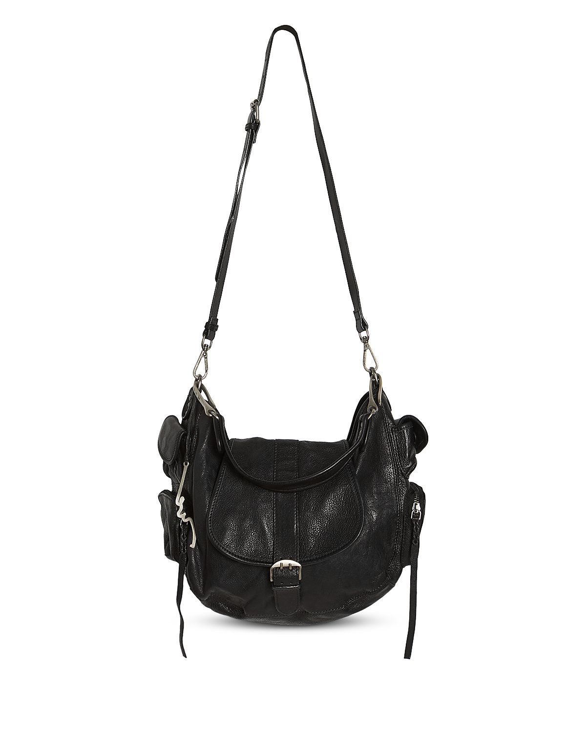 Free People Asher Leather Convertible Shoulder Bag