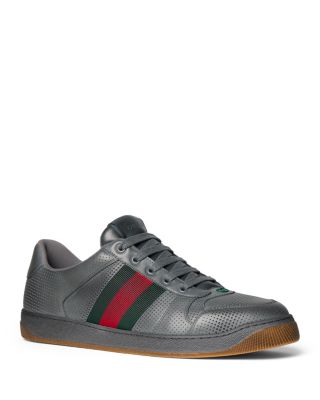 Men's Screener Perforated Leather Sneakers