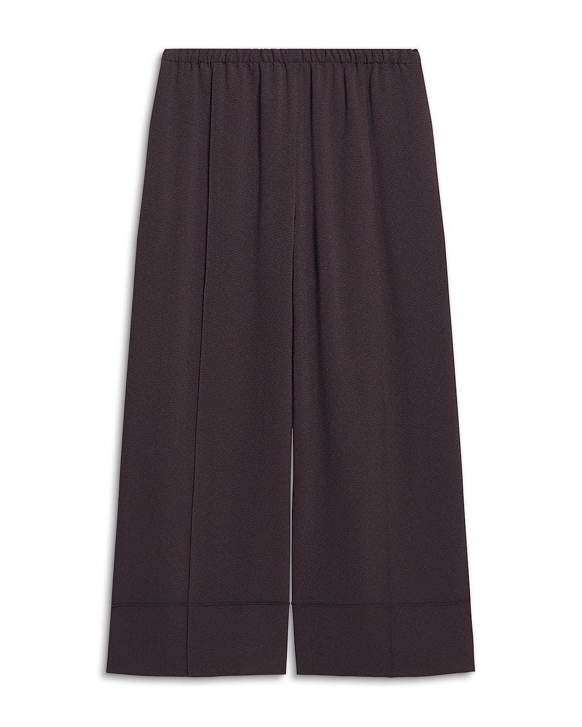 Theory Pintuck Pebble Crepe Seamed Pants