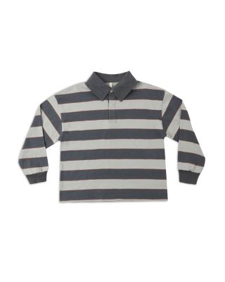 Boys Rugby Sage Stripe Polo Shirt - Little Kid, Big Kid&nbsp;