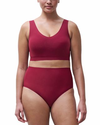 Soft Stretch Wireless Padded V-Neck Bra