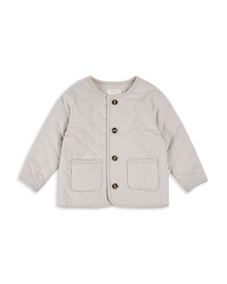 Boys Long Sleeve Quilted Knit Cardigan Sweater - Baby