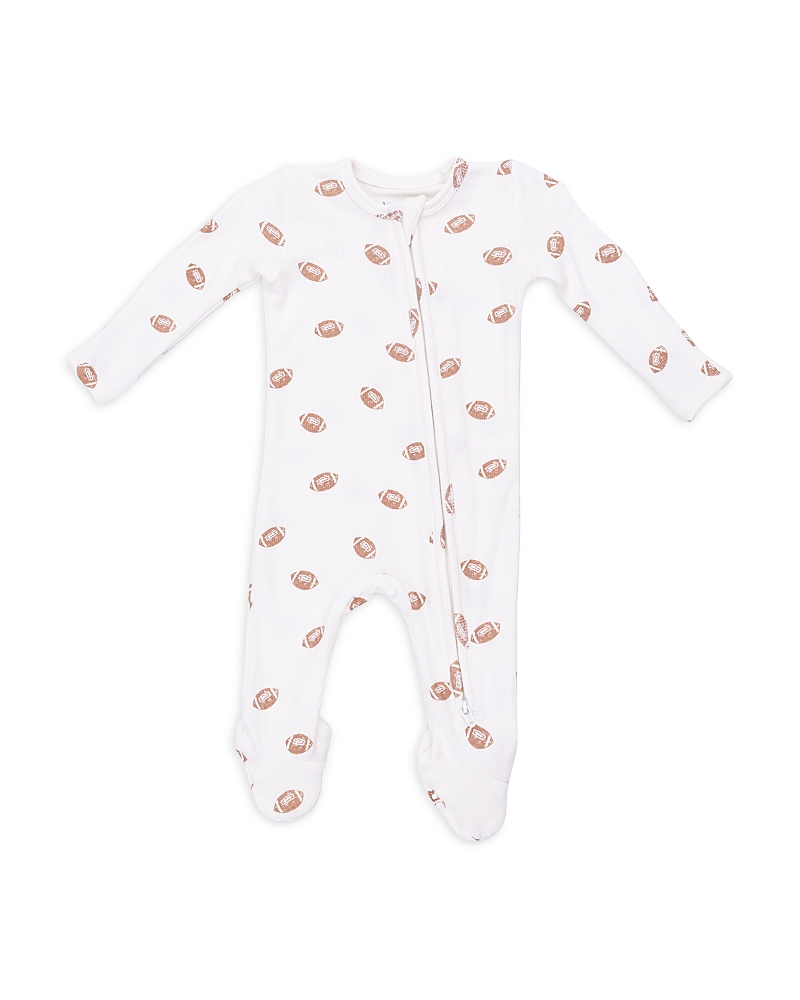 Angel Dear Boys Mini Footballs Two Way Zipper Footie - Baby