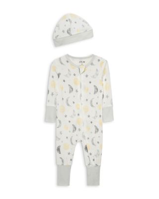 Unisex Moonlight Coverall and Hat - Baby