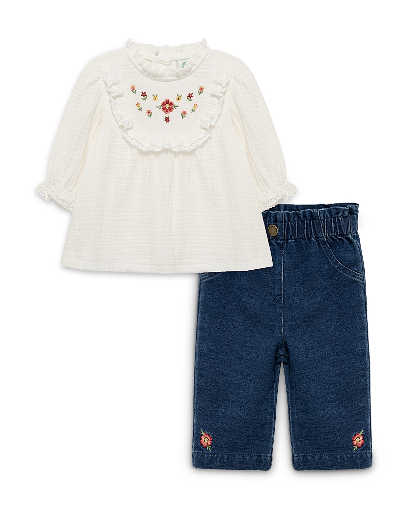 Little Me Girls' Blossom Tunic & Pants Set - Baby