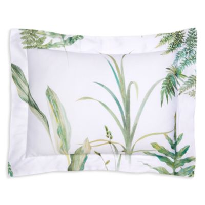 Jaro Blanc Leaf Print Boudoir Sham