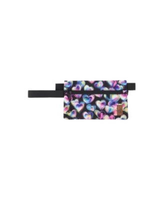  Girls' Hearts Double-Compartment Pencil Case - Little Kid, Big Kid