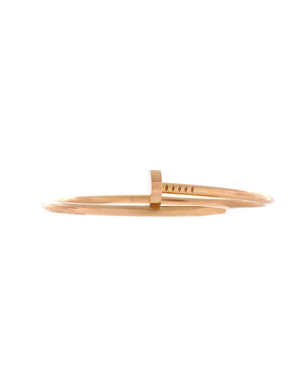 Pre-Owned Cartier Classic Juste un Clou Bracelet 18K Rose Gold