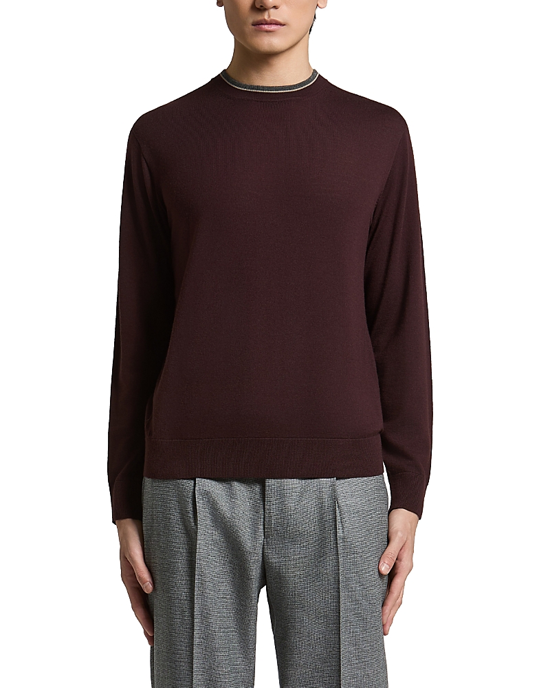 Peserico Virgin Wool Crewneck Sweater