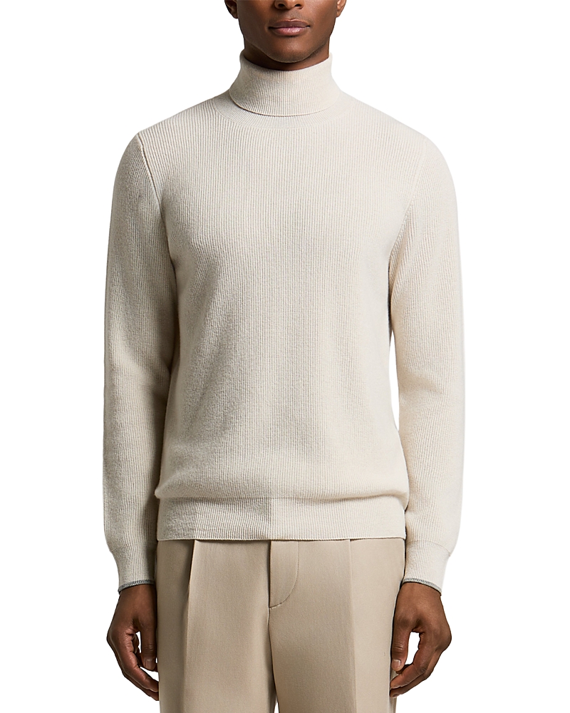 Peserico Extra Fine Wool & Cashmere Turtleneck Sweater