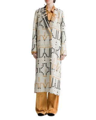 Samarcanda Jacquard Long Coat