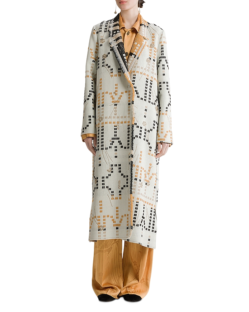 forte_forte Samarcanda Jacquard Long Coat
