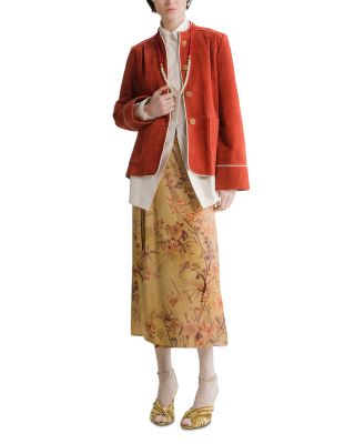 Le Bambou Secret Satin Sarong Skirt - thumbnail 2