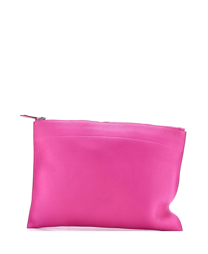 Pre-Owned HERMES Large Bazar Pouch Togo