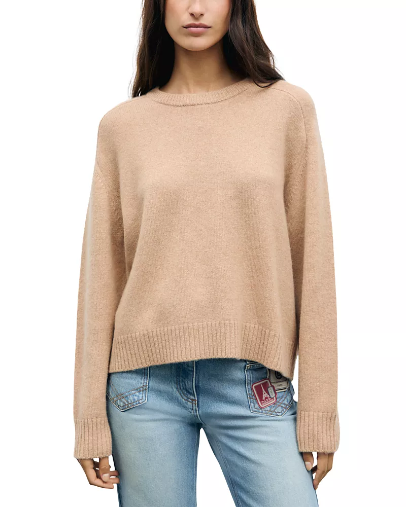 Gerard Darel Rica Cashmere Pullover Sweater