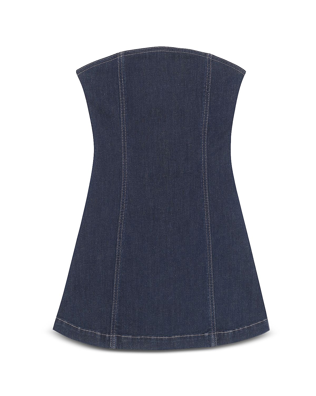 DL1961 Girls' Bety Strapless Denim Mini Dress - Big Kid