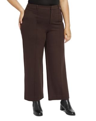 Nadia Zip Front Ponte Pants
