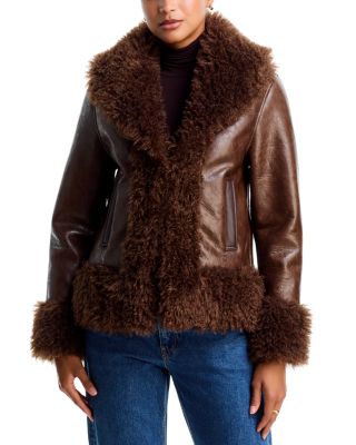 Penny Lane Faux Fur Jacket - thumbnail 3