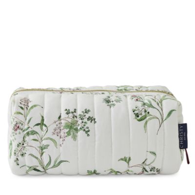 Fig Leaves Quilted Makeup Bag