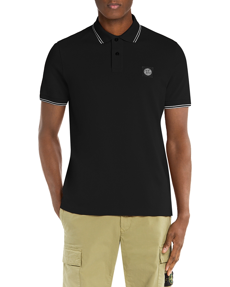 Stone Island Corta Slim Fit Cotton Blend Polo Shirt