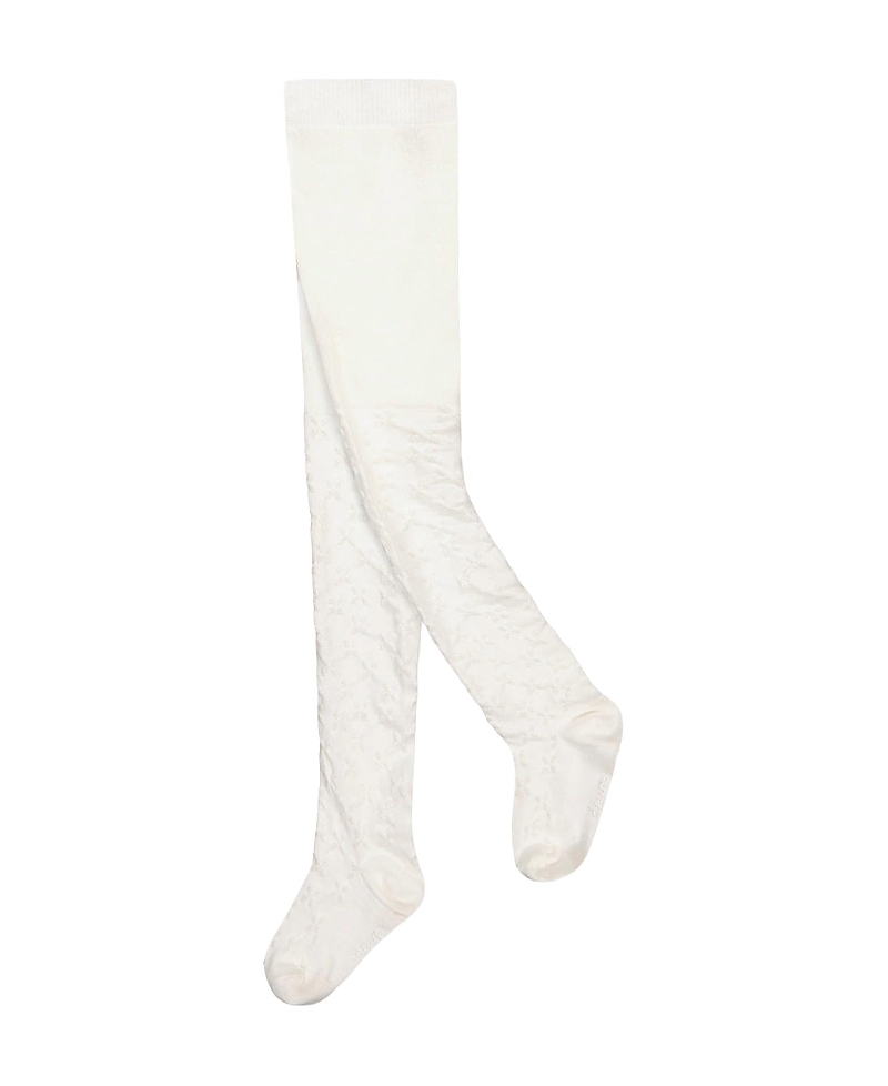Deux par Deux Girls' Knit Textured Tights - Little Kid, Big Kid