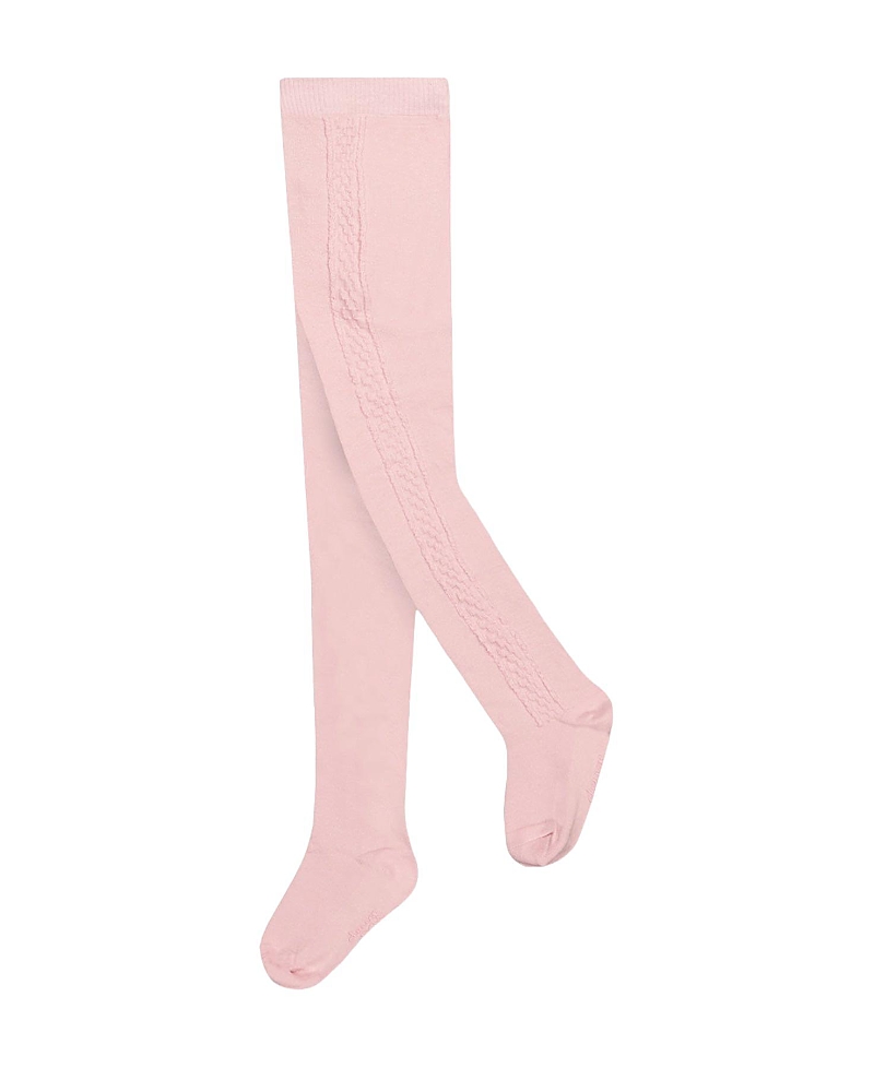 Deux par Deux Girls' Knit Textured Tights - Little Kid, Big Kid