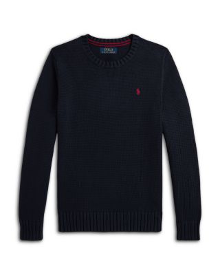 Boys' Cotton Crewneck Sweater - Little Kid, Big Kid