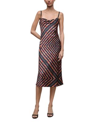 Evangeline Silk Midi Dress