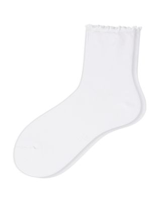 Ruffle Edge Ankle Socks