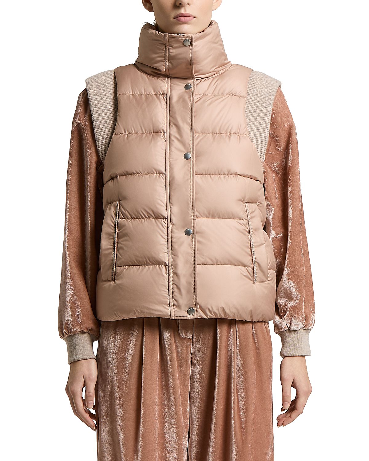 Peserico Water Repellent Microfiber Down Vest