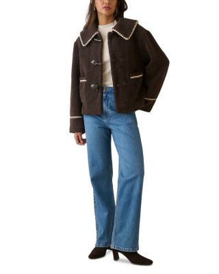 Whipstitch Borg Jacket - thumbnail 2