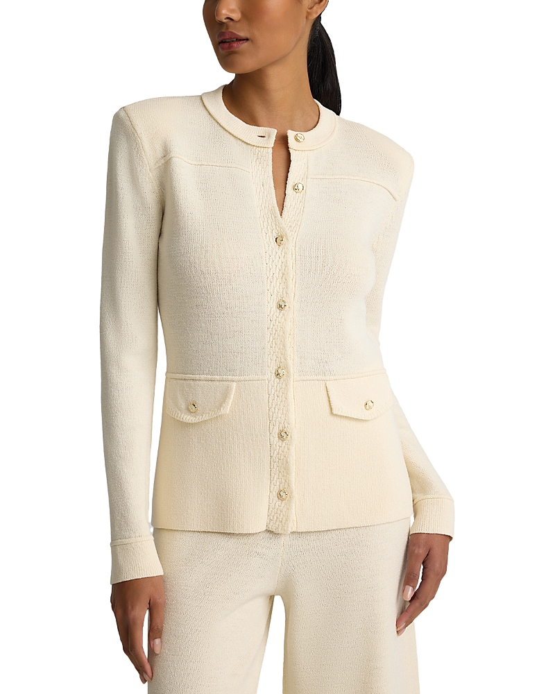 St. John Legacy Crepe Wool Blend Jacket