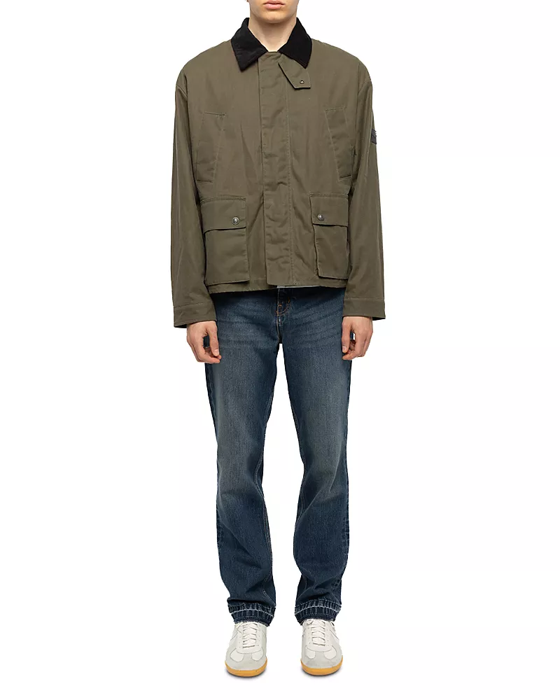 Zadig & Voltaire Konnice Coated Cotton Jacket