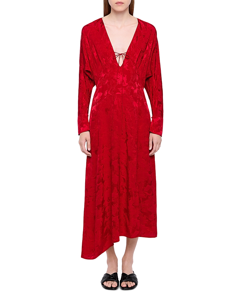 Zadig & Voltaire Rouna Jacquard Horses Silk Dress