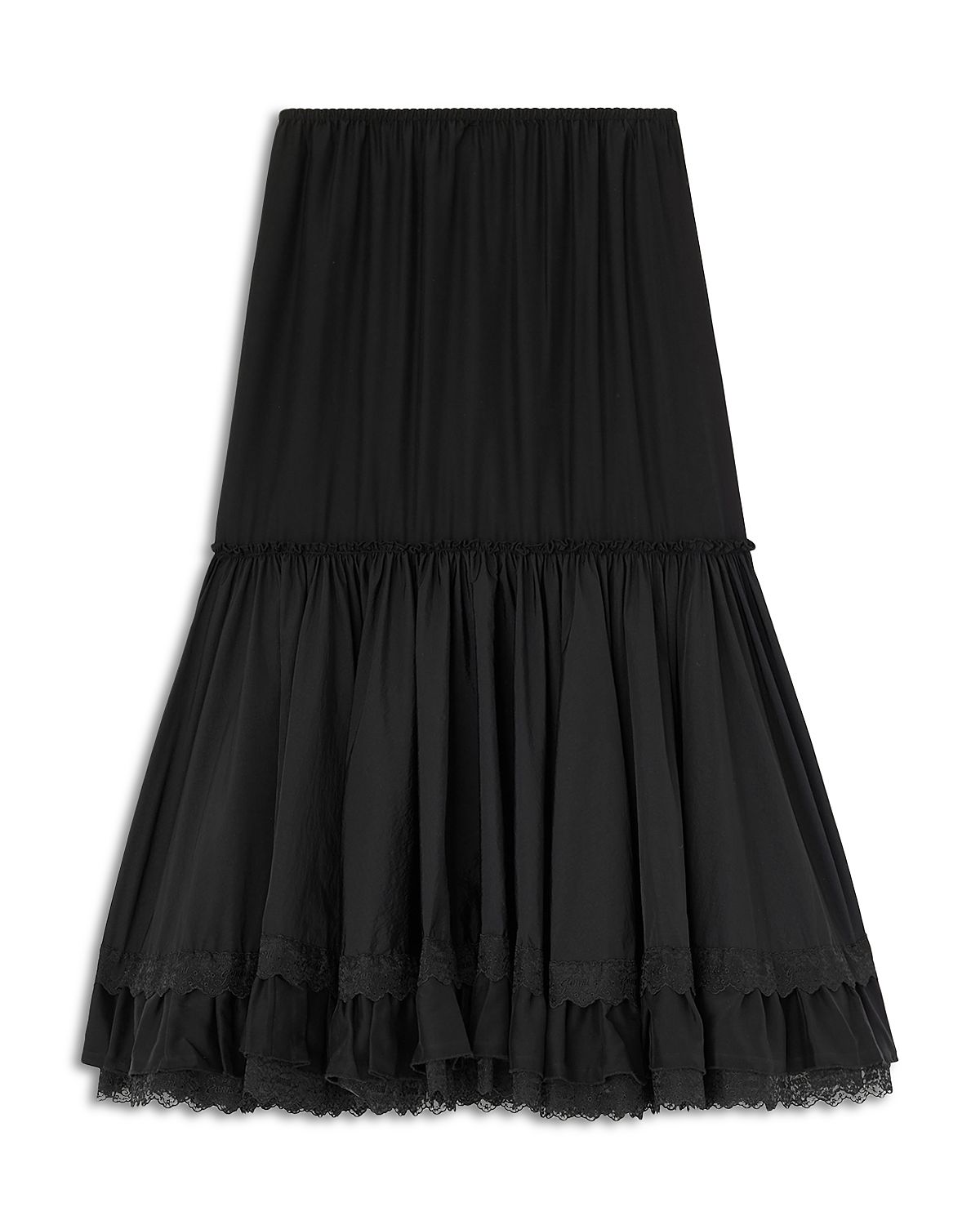 Ganni Flyweight Nylon Skirt