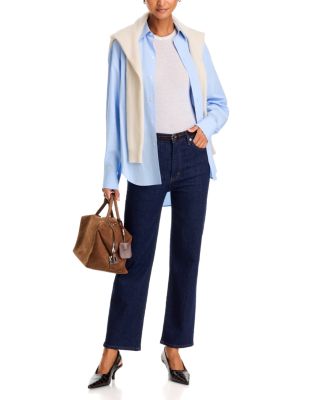 Le Sleek Straight Jeans in Rinse - thumbnail 2