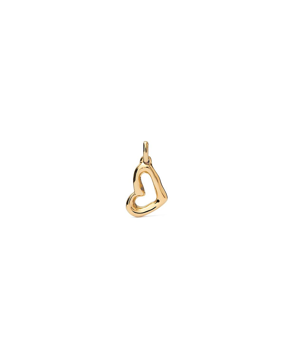 UNOde50 Gold-Plated Charm with Large Heart Shape