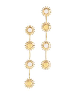 Milos Soleil Linear Drop Earrings 