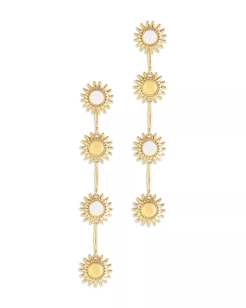 Anabel Aram Milos Soleil Linear Drop Earrings