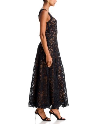 Lace Bustier Maxi Dress - Exclusive - thumbnail 5