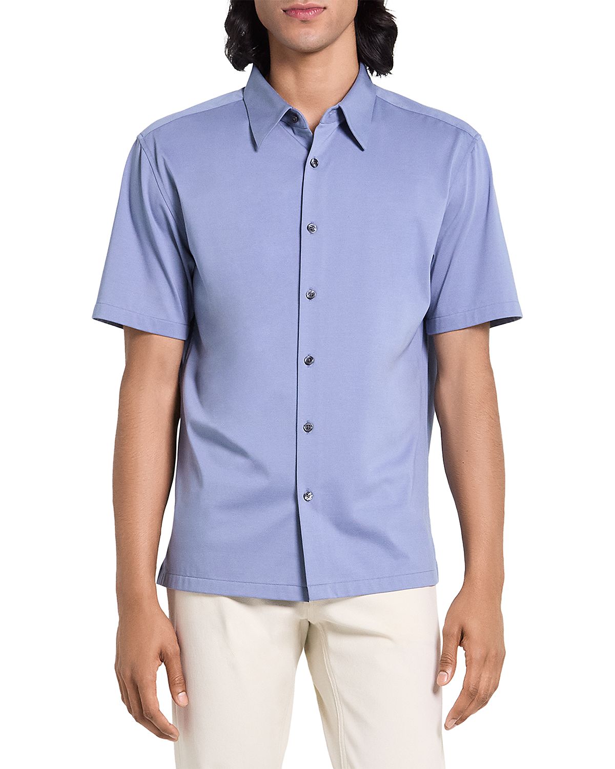 Theory Irving Regular Fit Short Sleeve Shirt
