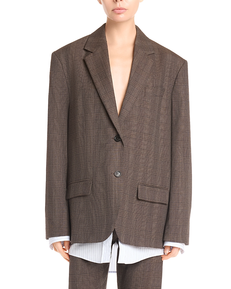 Acne Studios Mixed Media Blazer
