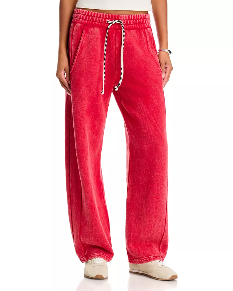 Askk Ny Cancun Cotton Drawstring Sweatpants