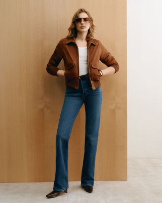 70s High Rise Bootcut Jeans in Reverb - thumbnail 2