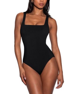  Mega Sculpting Square Neck Swimsuit