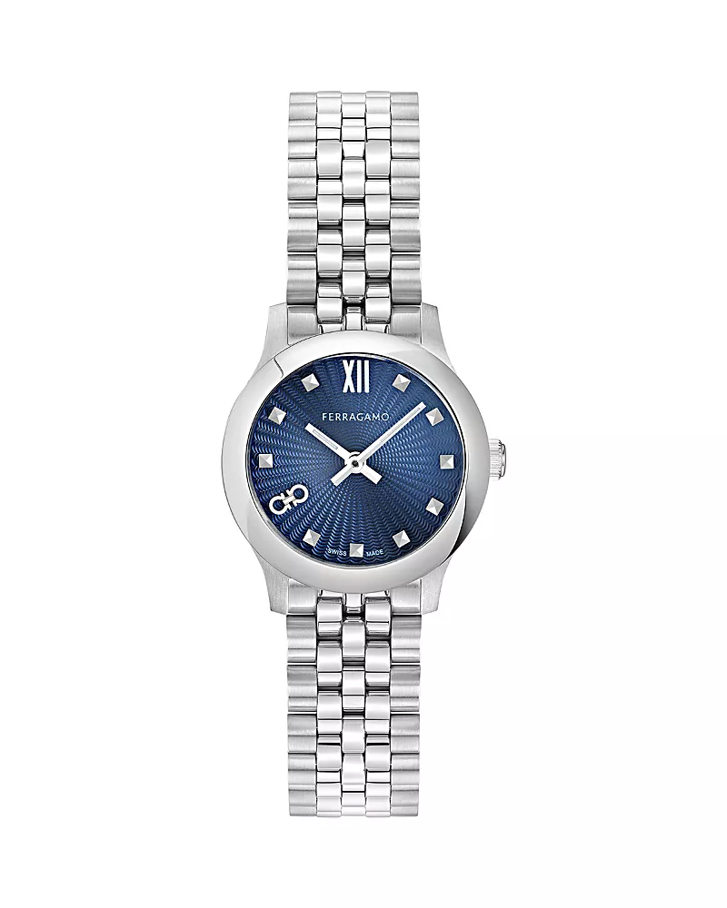 Ferragamo Duo Mini Bracelet Watch, 25mm
