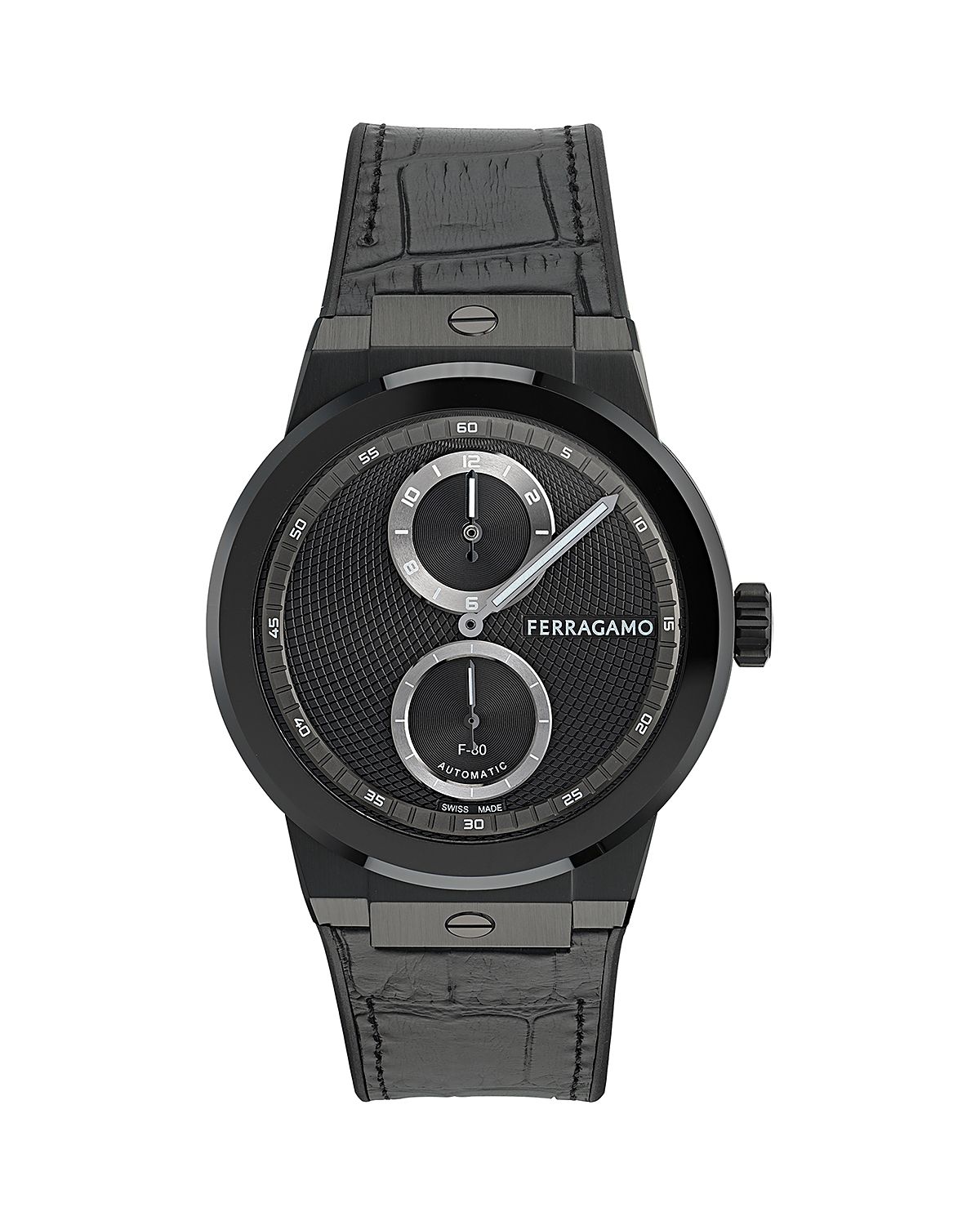 Ferragamo F-80 Manufacture Automatic Watch, 43mm