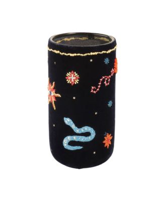  Hand Finished Vase, 5.12" x 5.12" x 9.84"